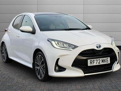 Used Toyota Yaris Hybrid 116 HP (85 kW) 2023 White Hatchback