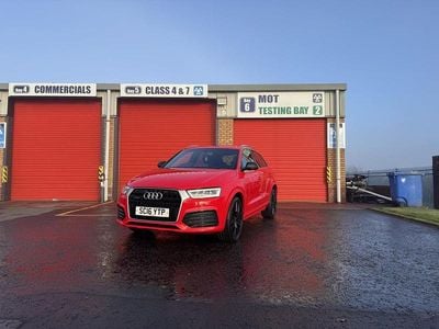 Used Audi Q3 S-line plus 184 HP (135 kW) 2016 Red SUV