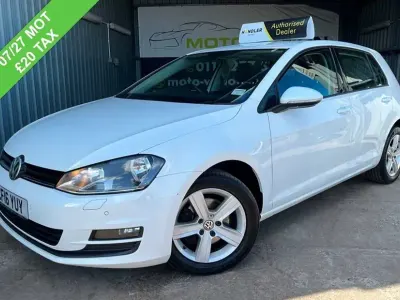 Used VW Golf VII Edition 110 HP (80 kW) 2016 White Hatchback