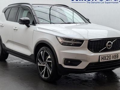 White Used 2020 Volvo XC40 R-Design Pro SUV | £19,450 (Fair price)