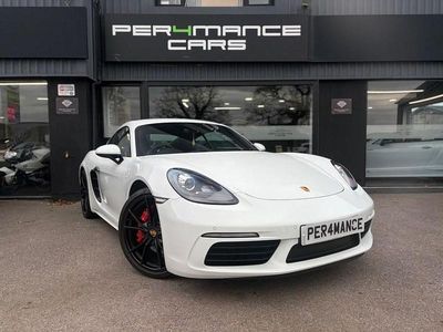 Used Porsche 718 Cayman 350 HP (257 kW) 2021 White Coupe