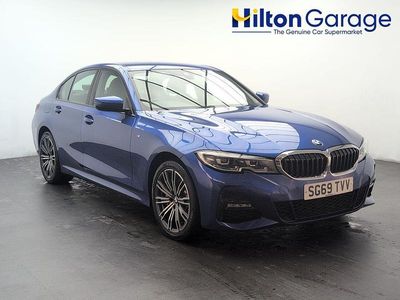 Blue Used 2019 BMW 330e M Sport Sedan | £18,450 (Fair price)