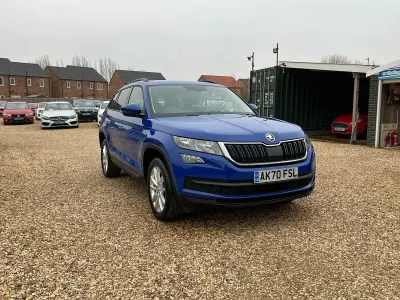 Used Skoda Kodiaq SE 150 HP (110 kW) 2020 Blue SUV