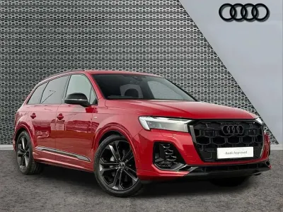 New Audi Q7 Black Edition 340 HP (250 kW) 2026 Red SUV
