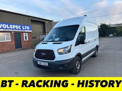 Used Ford Transit 130 HP (95 kW) 2018 White Van