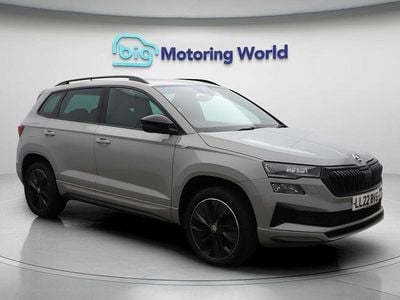 Grey Used 2022 Skoda Karoq SportLine SUV | £21,100 (Fair price)