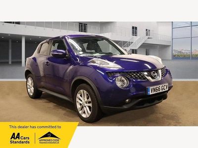 Used Nissan Juke N-Connecta 2016 Blue SUV