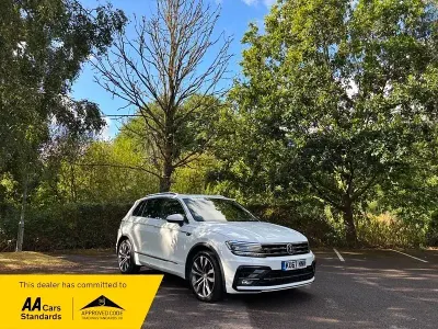 Used VW Tiguan R-line 147 HP (108 kW) 2017 White SUV
