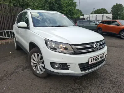 Used VW Tiguan Match 150 HP (110 kW) 2015 White SUV