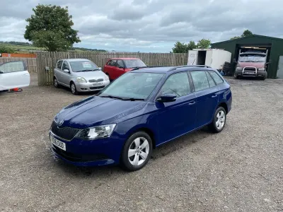 Used Skoda Fabia SE 2016 Blue Estate