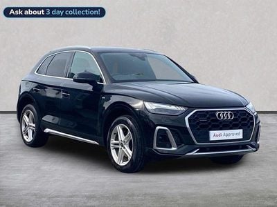 Used Audi Q5 S-Line 200 HP (147 kW) 2022 Black SUV