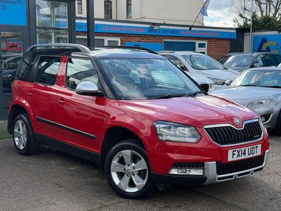 Used Skoda Yeti GreenLine 105 HP (77 kW) 2014 Red SUV