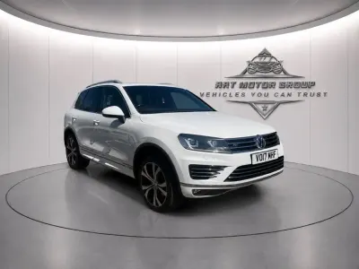 Used VW Touareg R-line 2017 White SUV