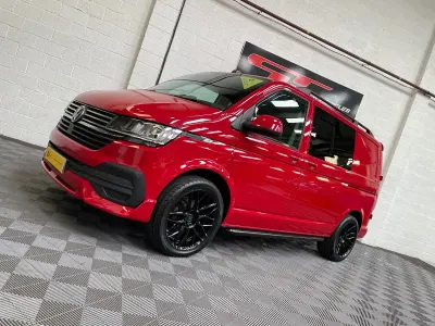 Used VW T6.1 150 HP (110 kW) 2021 Red Van