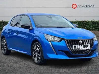 Używany Peugeot 208 Allure+ 2023 Niebieski Hatchback