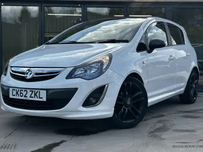Used Vauxhall Corsa Edition 2012 White Hatchback