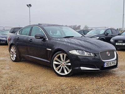 Used Jaguar XF Portfolio 2015 Black Sedan
