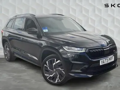 Second-hand Skoda Kodiaq vRS 241 CP (177 kW) 2024 Negru SUV