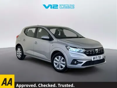 Begagnad Dacia Sandero Comfort 90 HK (66 kW) 2021 Grå Halvkombi
