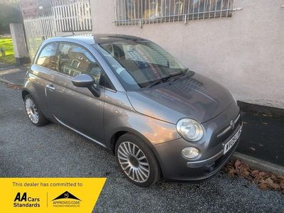 Grey Used 2009 Fiat 500 Lounge Hatchback | £2,250 (Fair price)