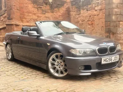 Begagnad BMW 320 Cabriolet M Sport 2006 Grå Cab
