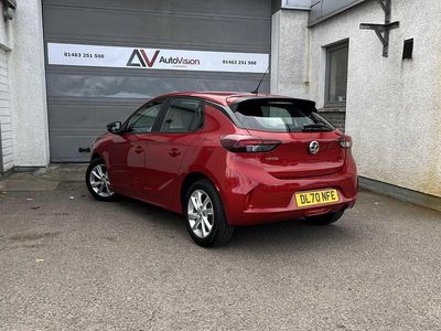Used Vauxhall Corsa 74 HP (54 kW) 2020 Red Hatchback