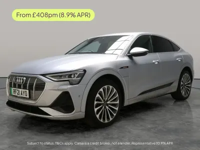 Usado Audi e-tron S-Line 300 kW (408 HP) 2021 Prateado SUV