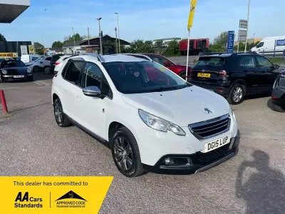 Begagnad Peugeot 2008 Crossway 2015 Vit SUV