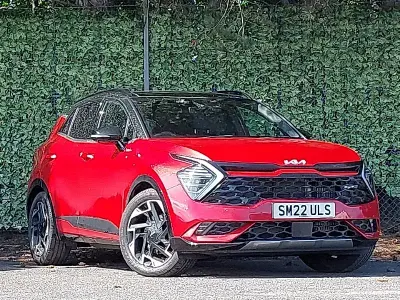 Used Kia Sportage GT-Line S 136 HP (100 kW) 2022 Red SUV