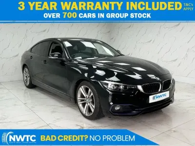 Used BMW 420 Sport Line 184 HP (135 kW) 2018 Black Coupe