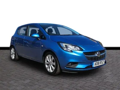 Used Vauxhall Corsa 90 HP (66 kW) 2018 Blue Hatchback