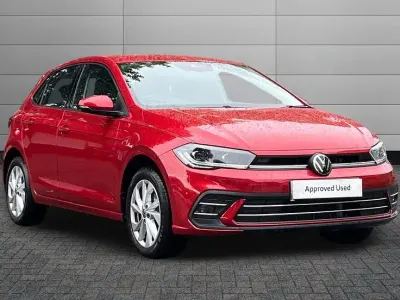 Used VW Polo Style 95 HP (69 kW) 2023 Kings red Hatchback