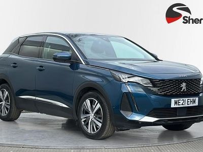 Used Peugeot 3008 Allure 131 HP (96 kW) 2021 Blue SUV