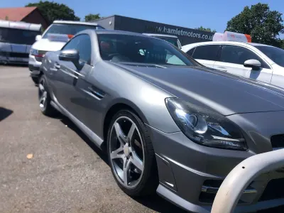 Used Mercedes SLK250 AMG 2015 Silver Cabriolet