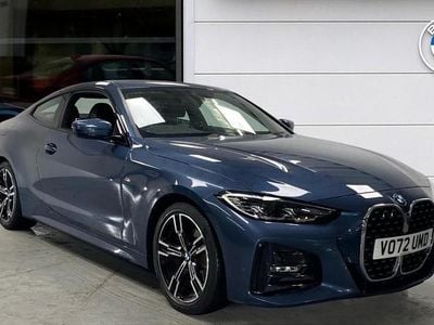 Blue Used 2022 BMW 420 M Sport Coupe | £27,950 (Fair price)