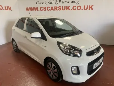 Used Kia Picanto 84 HP (61 kW) 2017 White Hatchback