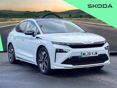 Used Skoda Enyaq iV SportLine 210 kW (286 HP) 2026 White SUV