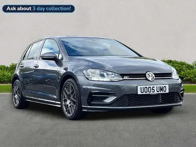 Begagnad VW Golf VII R-line 150 HK (110 kW) 2018 Grå Halvkombi
