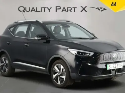Used MG ZS Trophy Connect 114 kW (156 HP) 2022 Black SUV
