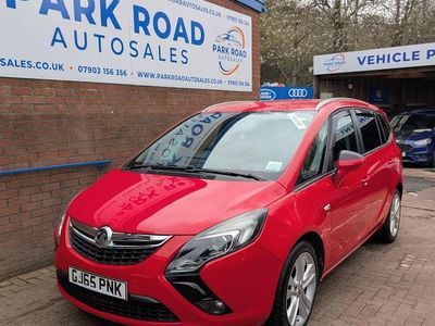 Used Vauxhall Zafira Tourer SRi 2015 Red MPV