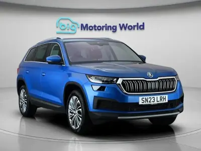 Used Skoda Kodiaq SE L Executive 150 HP (110 kW) 2023 Blue SUV