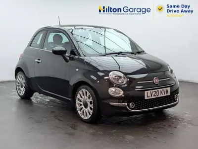 Used Fiat 500 Star 69 HP (50 kW) 2020 Black Hatchback