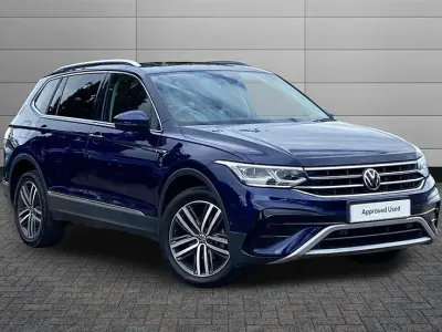 Used VW Tiguan Allspace R-line 150 HP (110 kW) 2023 Blue SUV