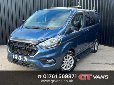Used Ford Transit Custom Limited 130 HP (95 kW) 2019 Blue Van