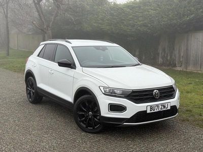 White Used 2022 VW T-Roc Black Edition SUV | £12,450