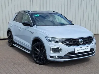 Usado VW T-Roc R-line 150 HP (110 kW) 2018 Prateado SUV