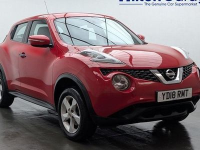 Used Nissan Juke Visia 94 HP (69 kW) 2018 Red SUV