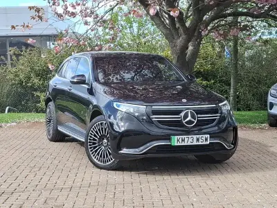 Used Mercedes EQC400 AMG Line Premium 300 kW (408 HP) 2023 Black SUV