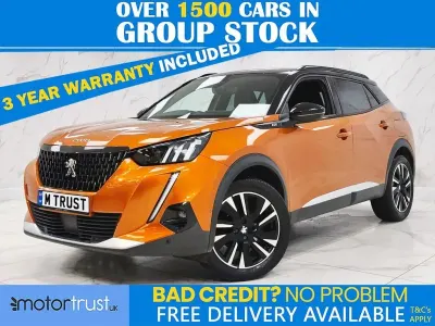 Used Peugeot 2008 Premium 155 HP (114 kW) 2021 Orange SUV