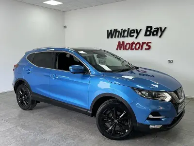 Used Nissan Qashqai N-Connecta 110 HP (80 kW) 2017 Blue SUV